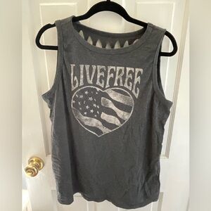 Torrid - Live Free Classic Fit Cotton Slash Tank